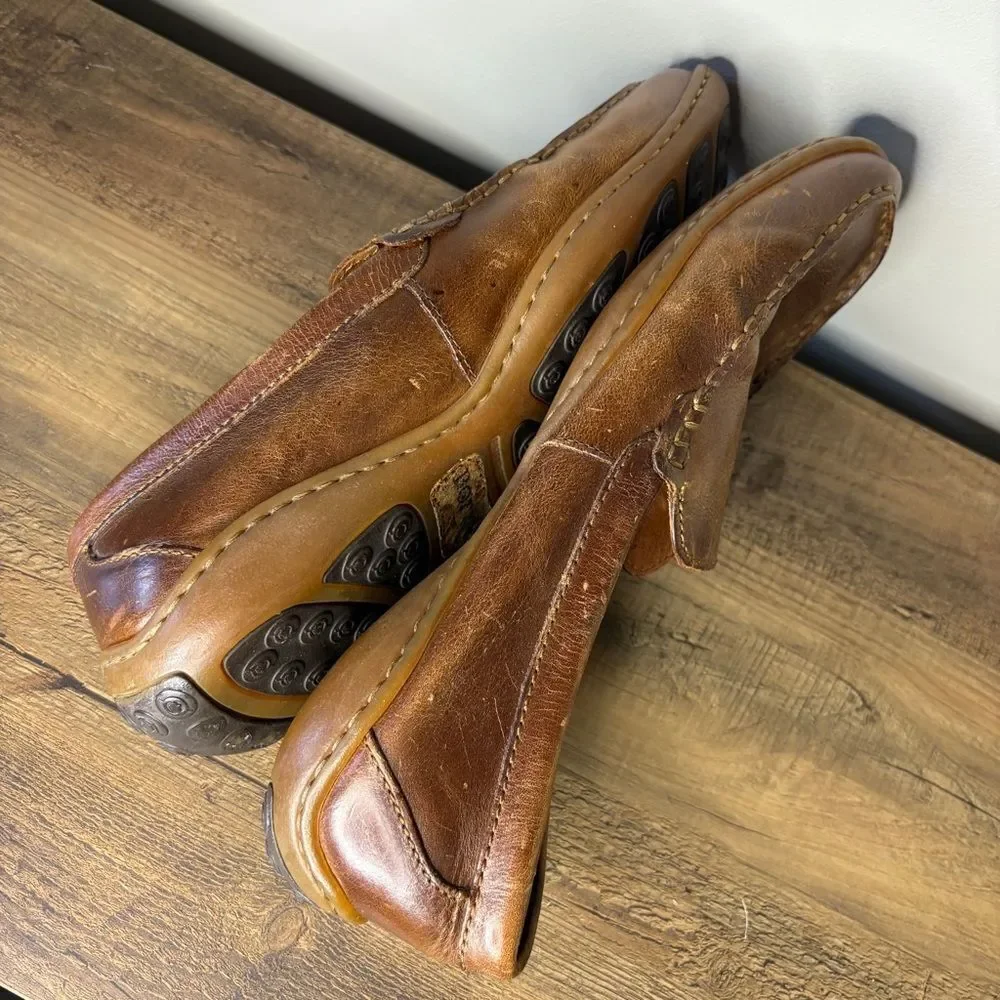 Born brown leather
